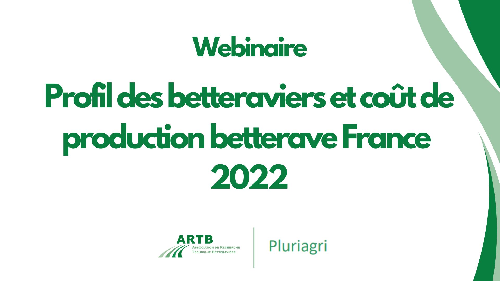 PROFIL DES BETTERAVIERS ET COUTS DE PRODUCTION BETTERAVE France (2022)