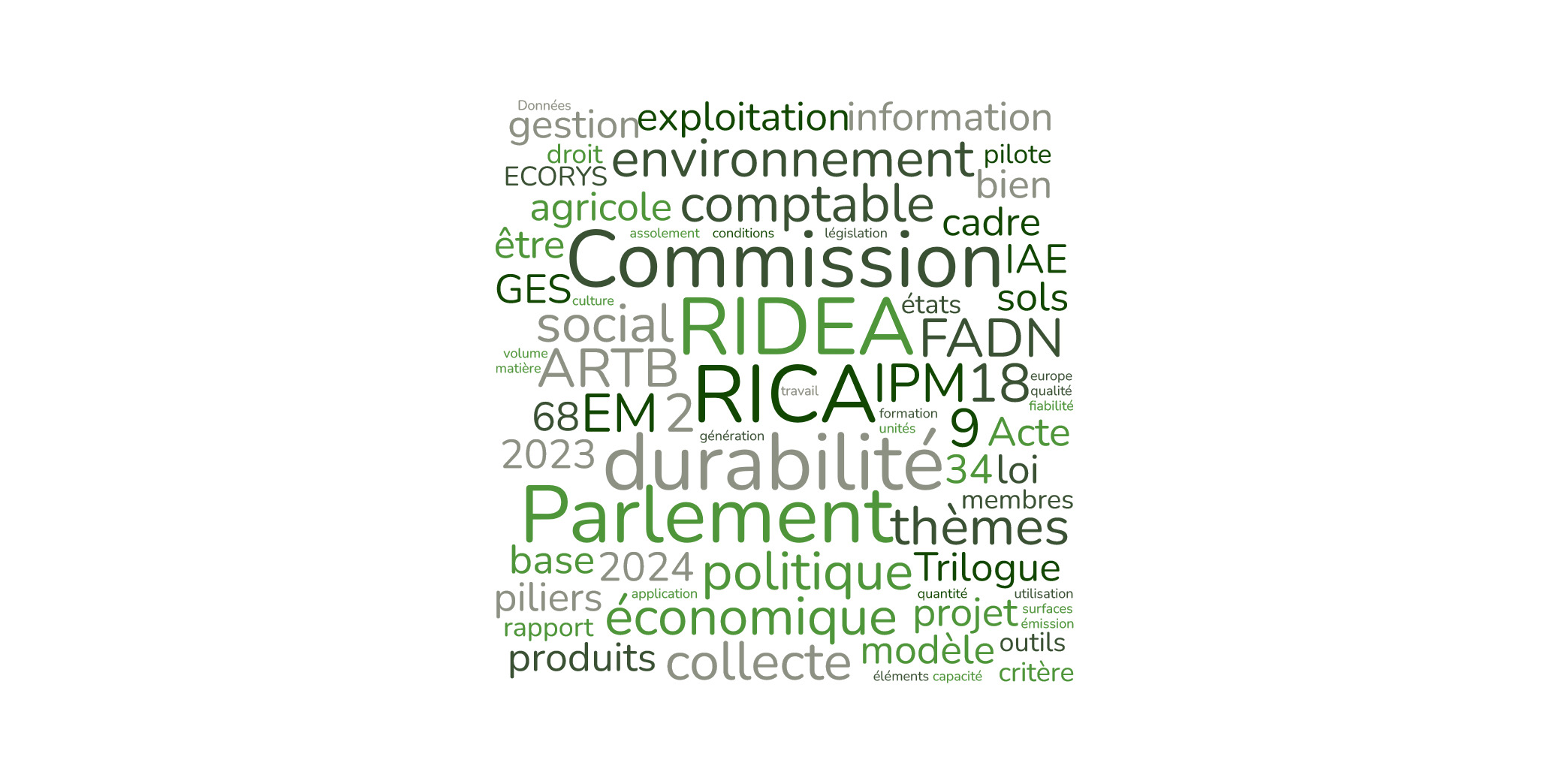RICA/RIDEA Conclusions du projet pilote