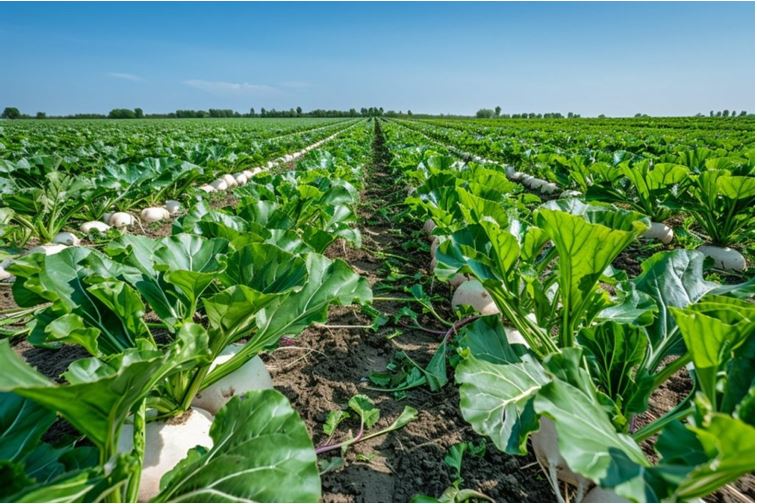 irrigation de betteraves